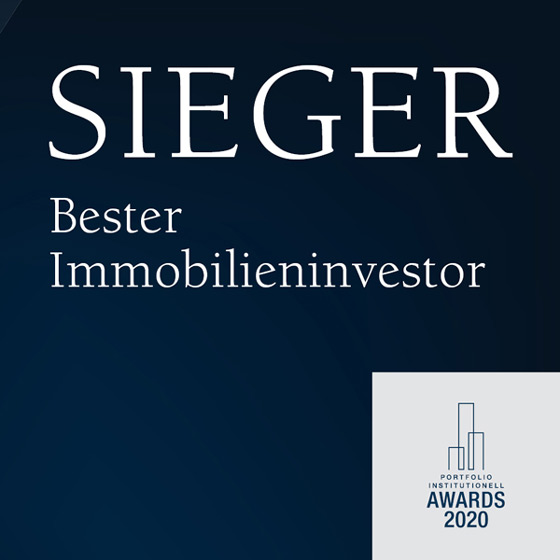 portfolio institutionell Awards 2020: Bester Immobilien Investor 